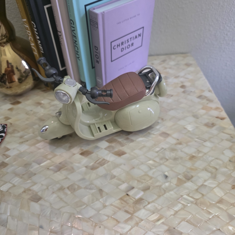 Labubu Ride Toy Scooter - Green Vespa